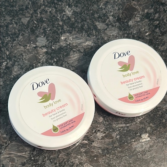 DOVE 2 pack Dove Body Love Beauty Cream - Pink - Picture 4 of 6